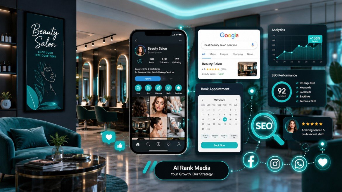 Digital Marketing for Beauty Salon: Proven Strategies to Attract More Clients