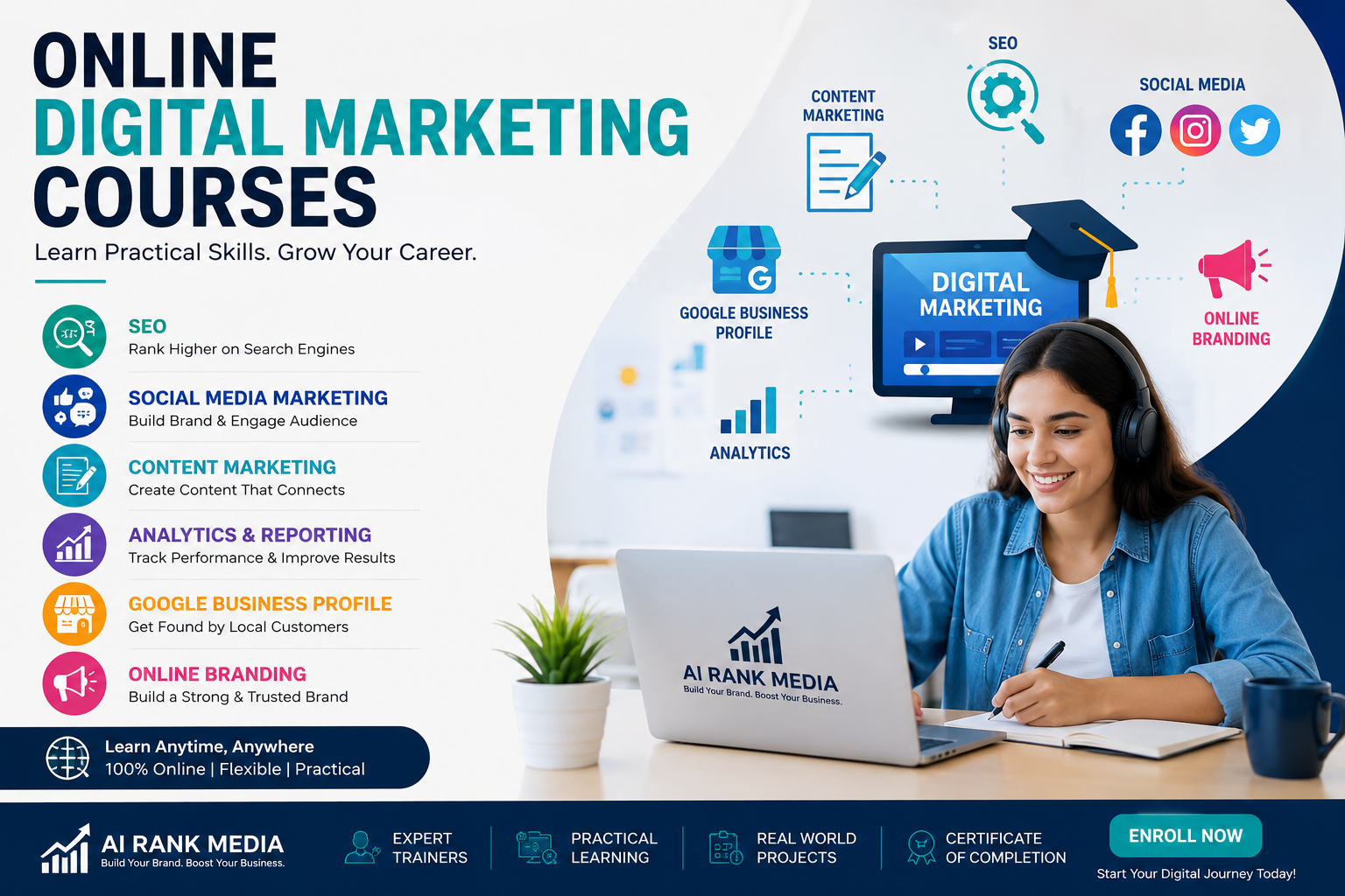 Online Digital Marketing Courses: Learn Practical Skills to Grow Your Career
